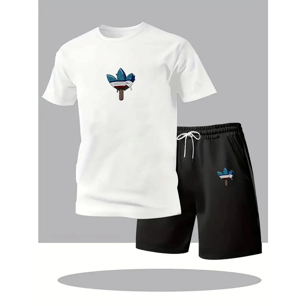 Summer Men's Sets Fashion Trac - مراجعة Street Fashion Art وسعره