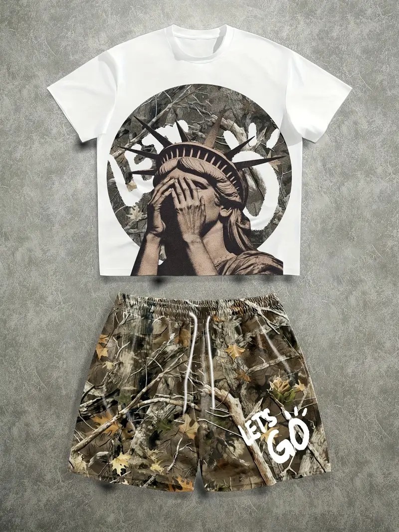 The 2026 Summer New men's Set  - مراجعة Street Fashion For 2026 وسعره