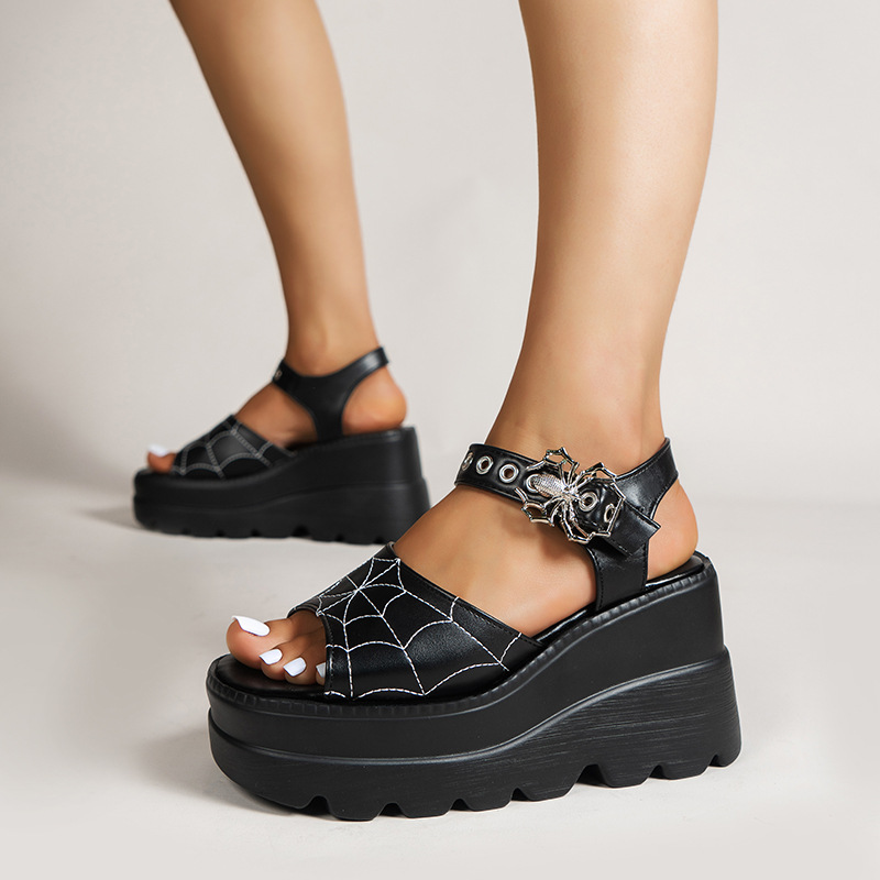 Women's Shoes Fashion Buckle S - مراجعة Street Fashion Female وسعره