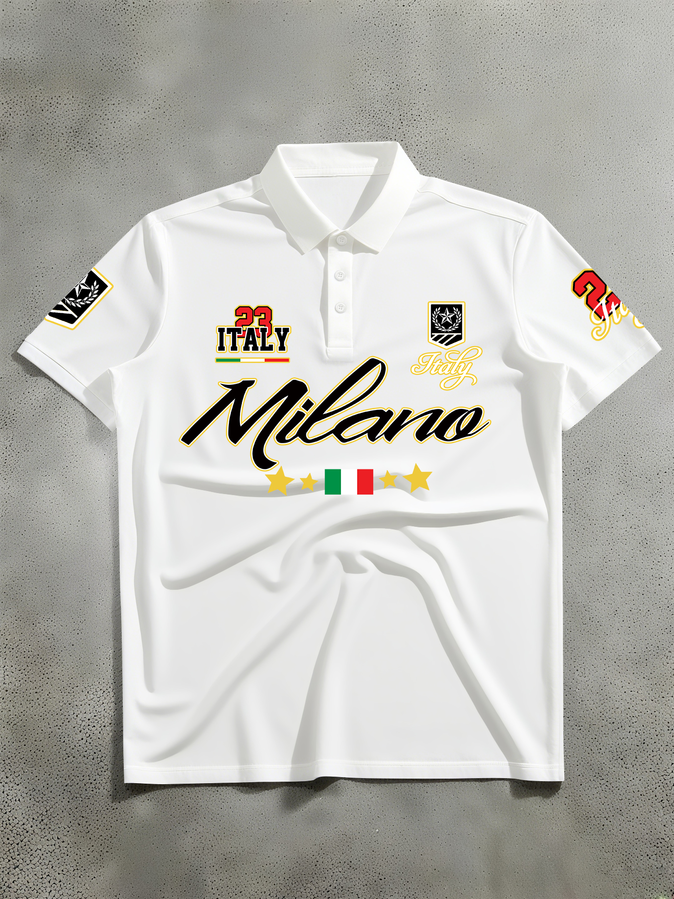 Men's Fashion Printed Polo Shi - مراجعة Street Fashion Milano وسعره