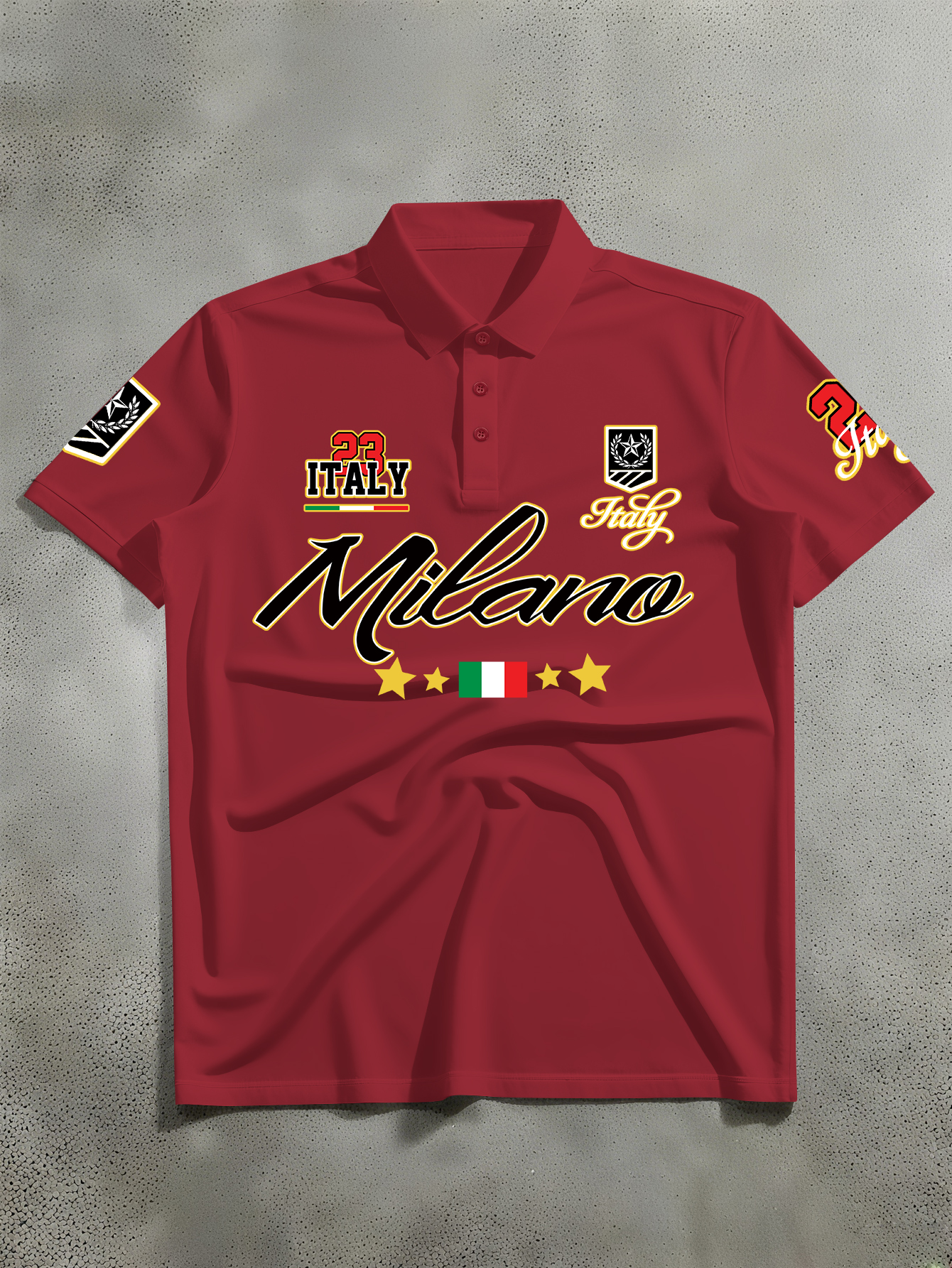 Men's Fashion Printed Polo Shi - مراجعة Street Fashion Milano وسعره