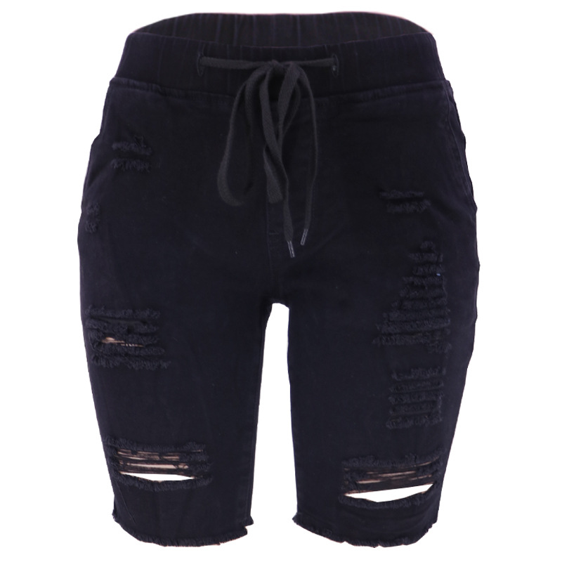 Retro Middle Waist Straight Si - مراجعة Street Fashion Denim وسعره