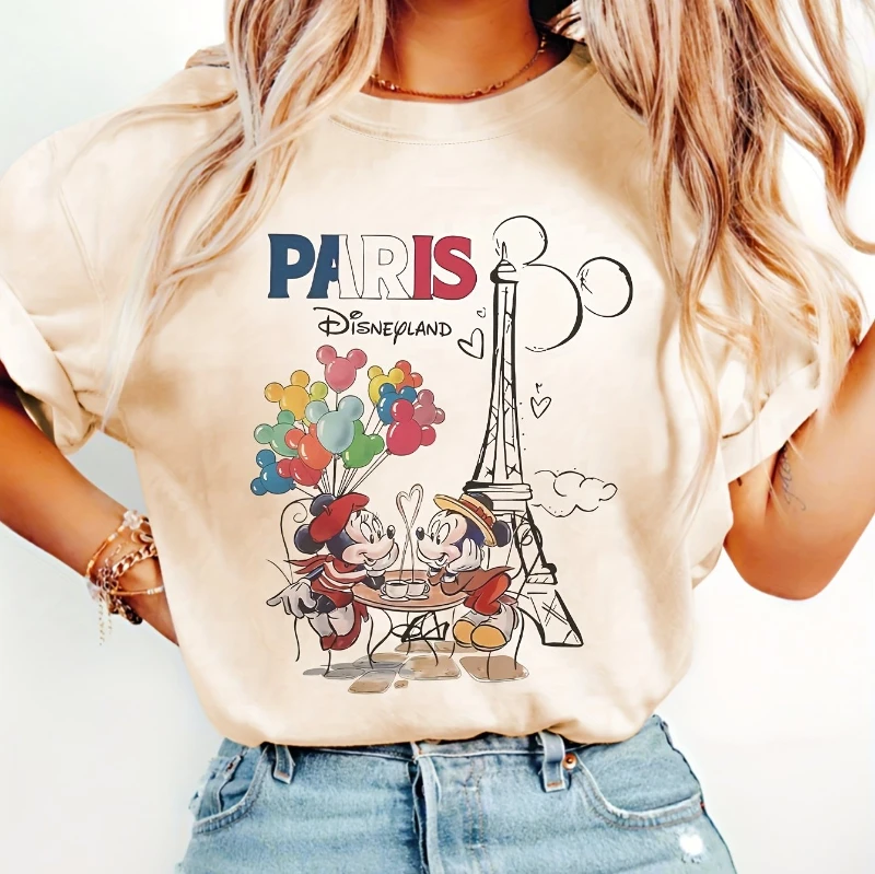 Disney Paris Mickey & Minnie T - مراجعة Street Fashion In Paris وسعره