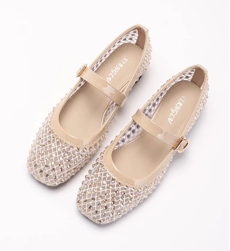 ZAROY Rhinestone Mesh Ballet F - مراجعة Street Fashion Luxury وسعره