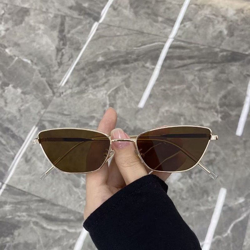 Fashionable Rhombus-Shaped Met - مراجعة Street Fashion Glasses وسعره
