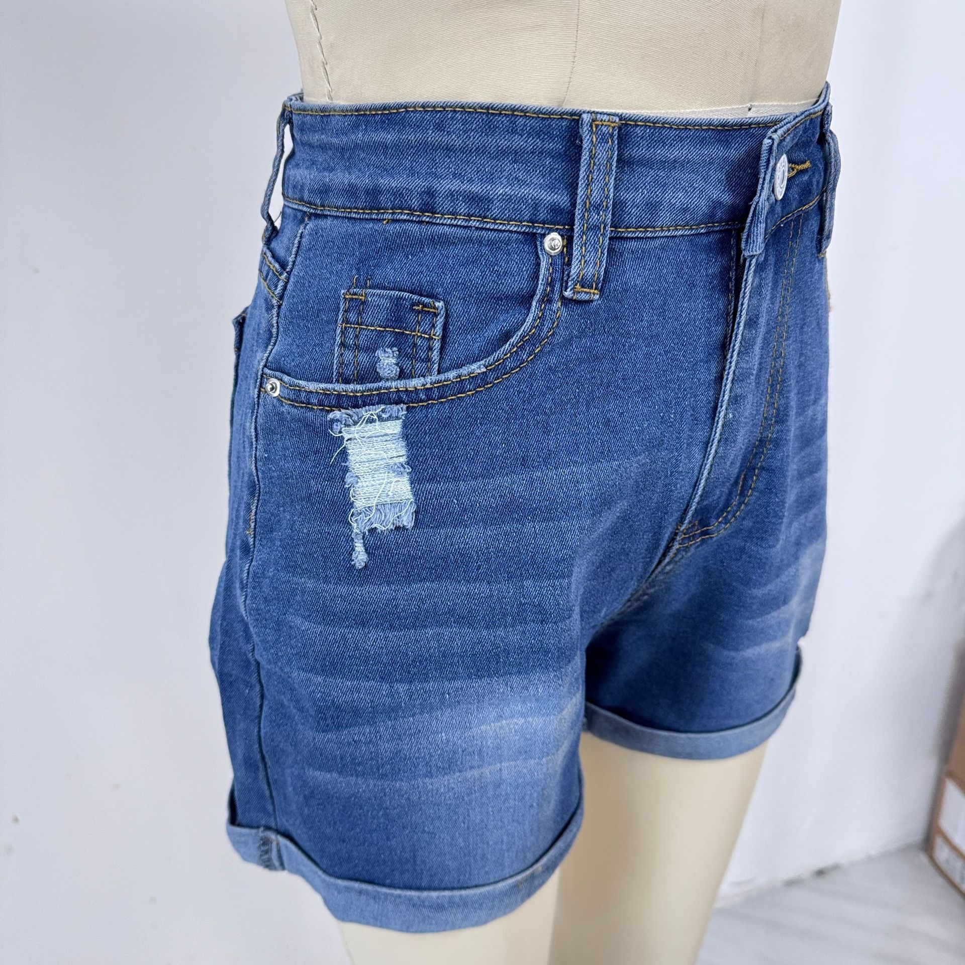 Shorts Jeans Women Streetwear  - مراجعة Street Fashion Denim وسعره
