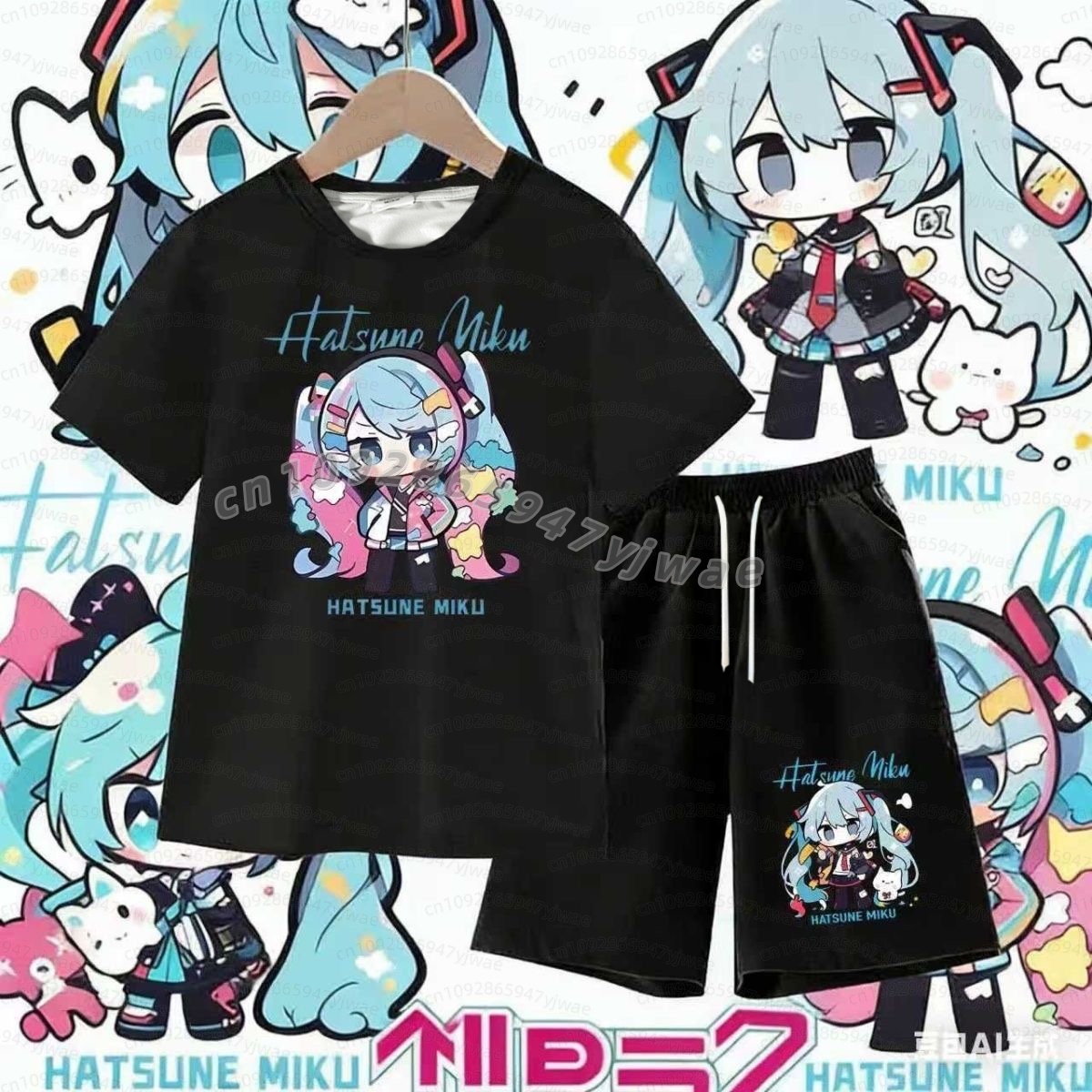 Japanese Anime Hatsune Miku Me - مراجعة Street Fashion China وسعره
