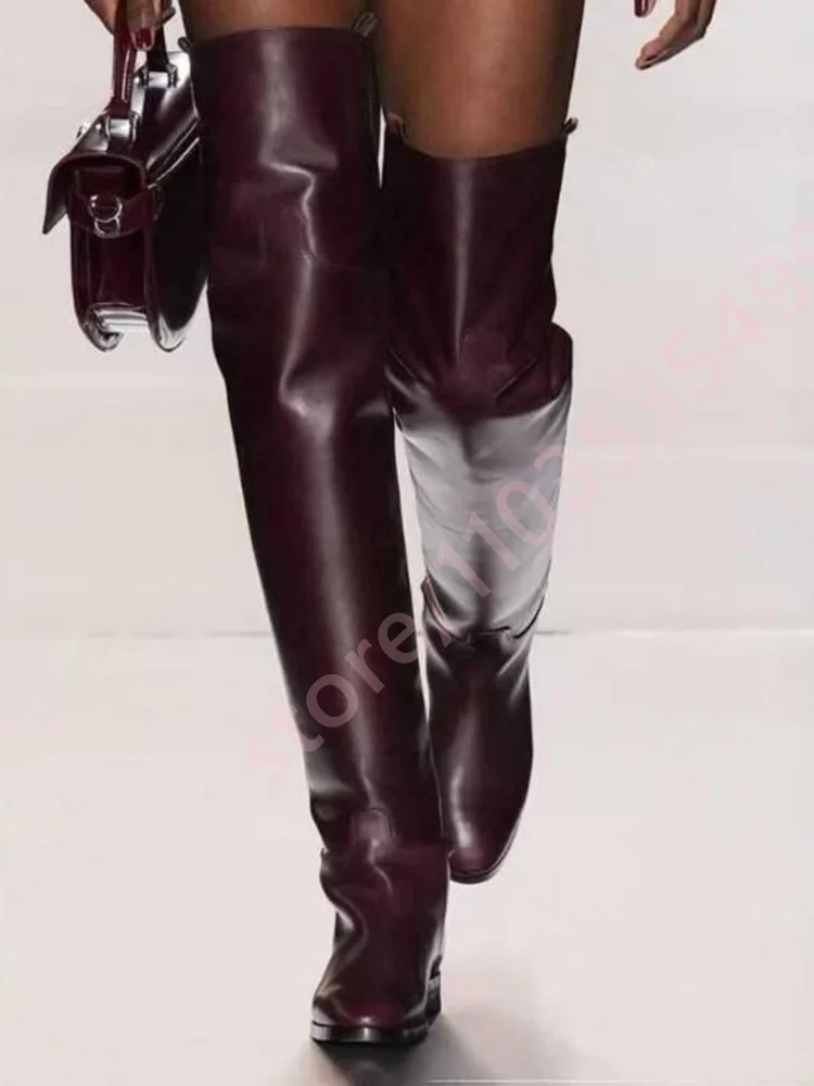 2025 Ladies Round Toe Over Kne - مراجعة Street Fashion Lady وسعره