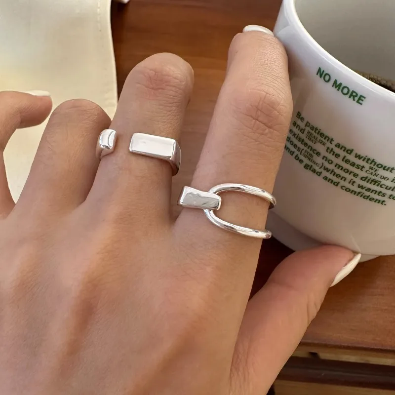 VENTFILLE 925 Sterling Silver  - مراجعة Street Fashion Rings وسعره