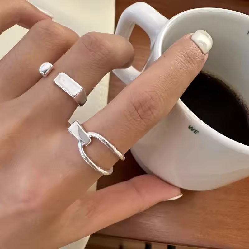 VENTFILLE 925 Sterling Silver  - مراجعة Street Fashion Rings وسعره