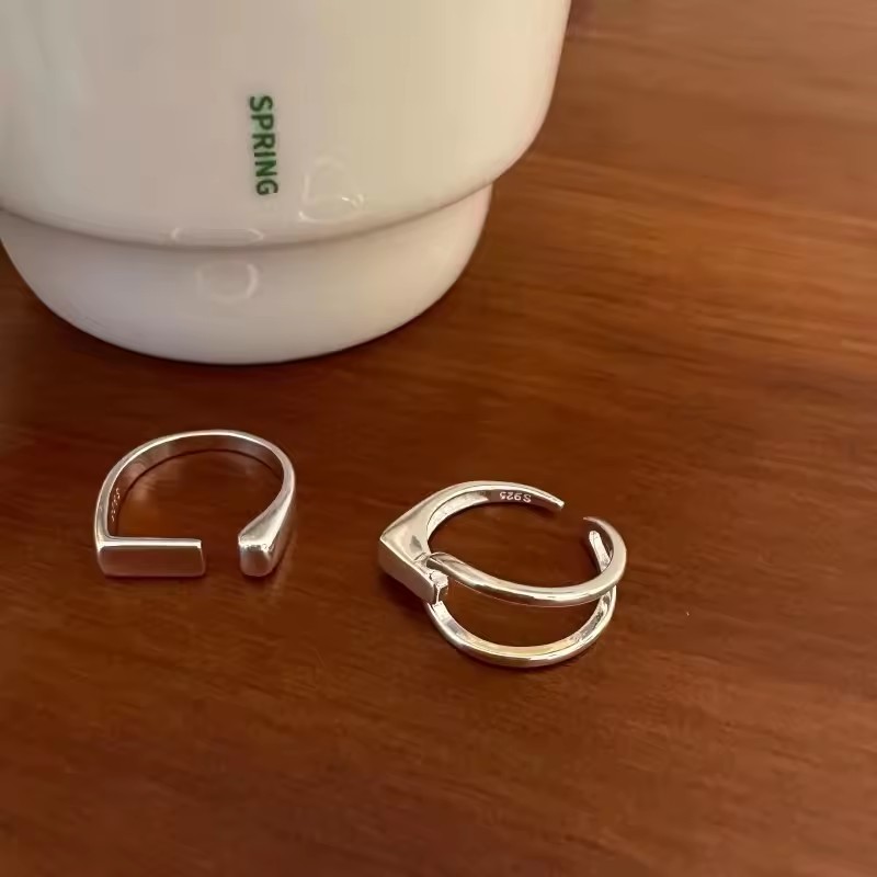 VENTFILLE 925 Sterling Silver  - مراجعة Street Fashion Rings وسعره