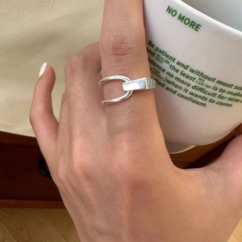 VENTFILLE 925 Sterling Silver  - مراجعة Street Fashion Rings وسعره
