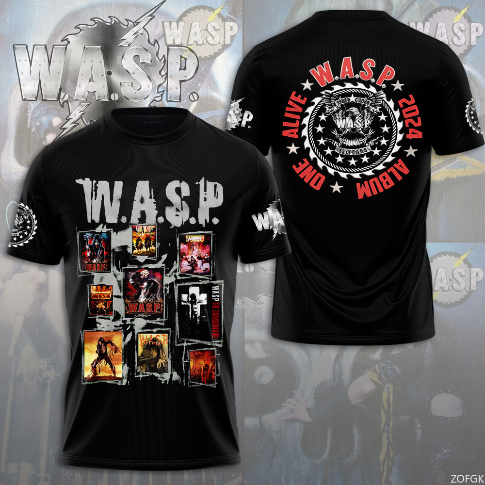 W.A.S.P Rock 3D Printing T-shi - مراجعة Street Fashion Art وسعره