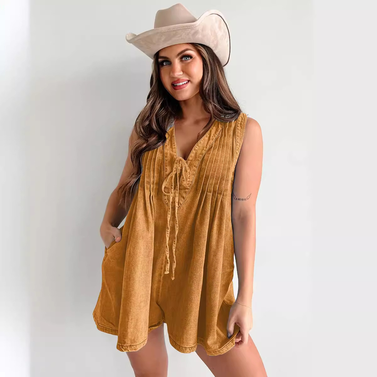 Street Personality Trend Sleev - مراجعة Street Fashion Denim وسعره