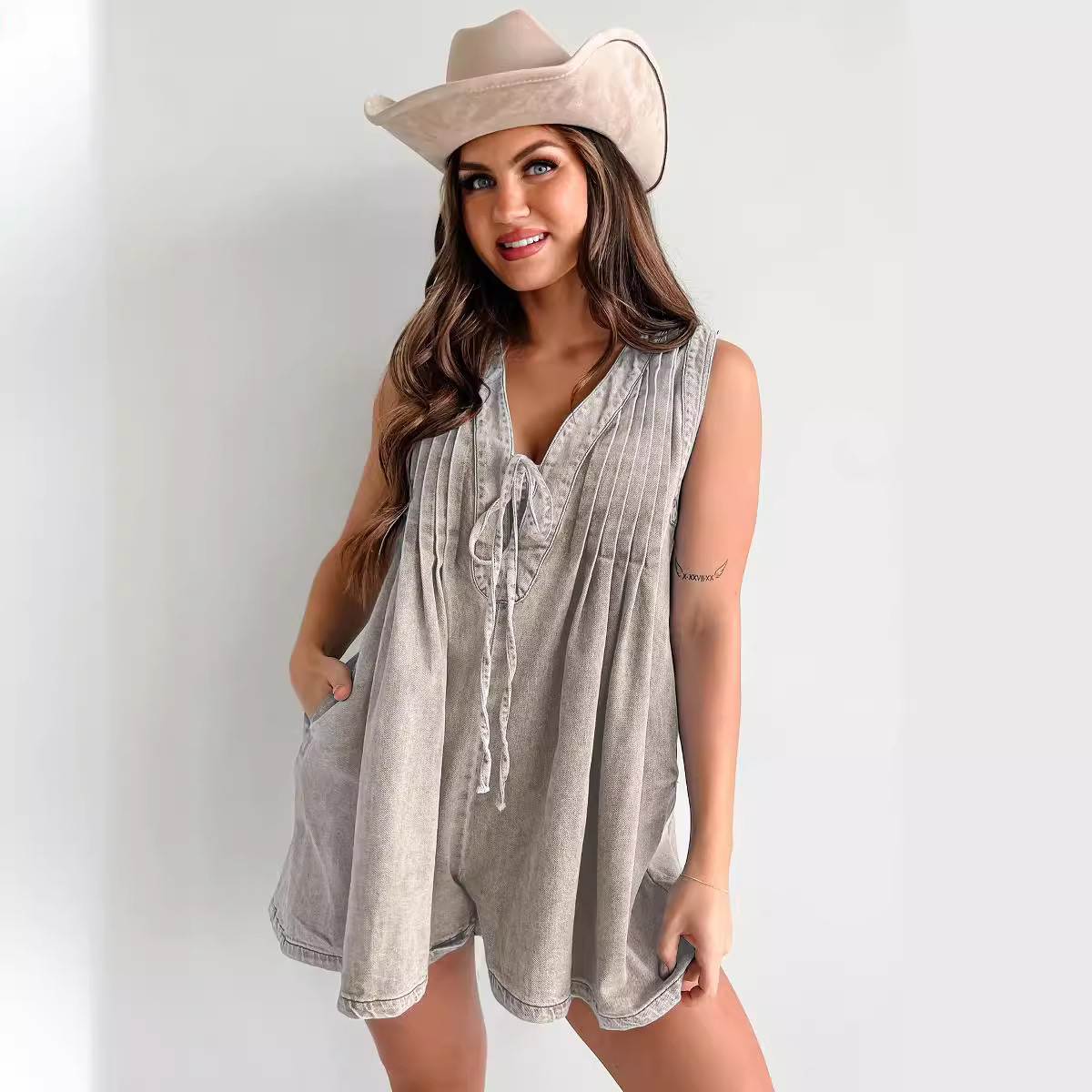 Street Personality Trend Sleev - مراجعة Street Fashion Denim وسعره