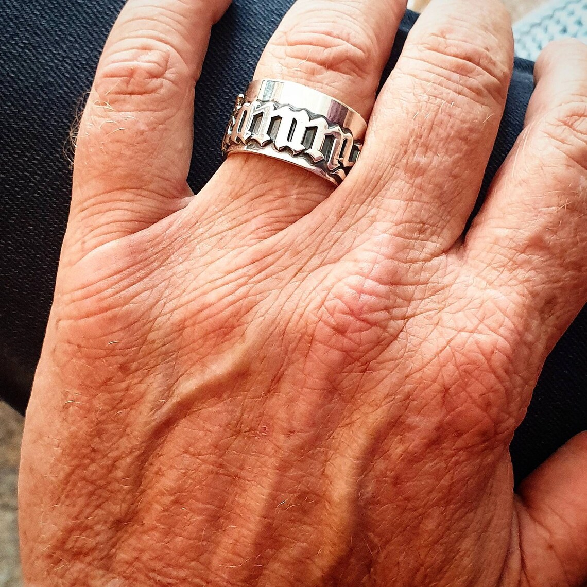 12MM Men' Gothic Rings Persona - مراجعة Street Fashion Rings وسعره