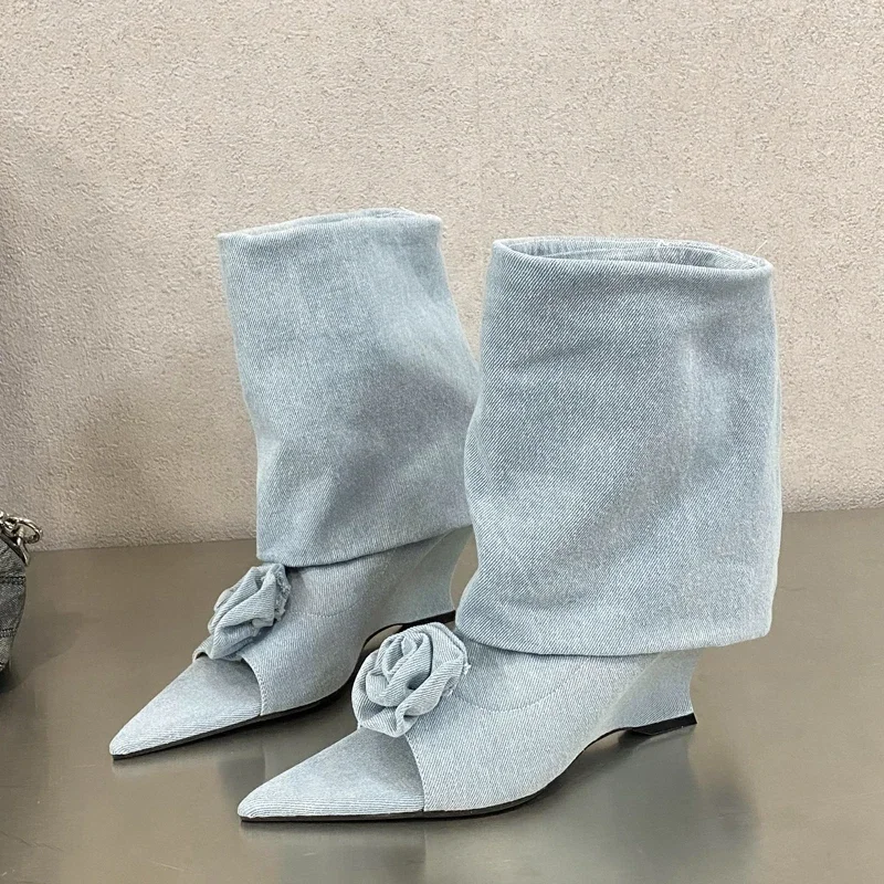 Fashion Street Style Design Fl - مراجعة Street Fashion Denim وسعره