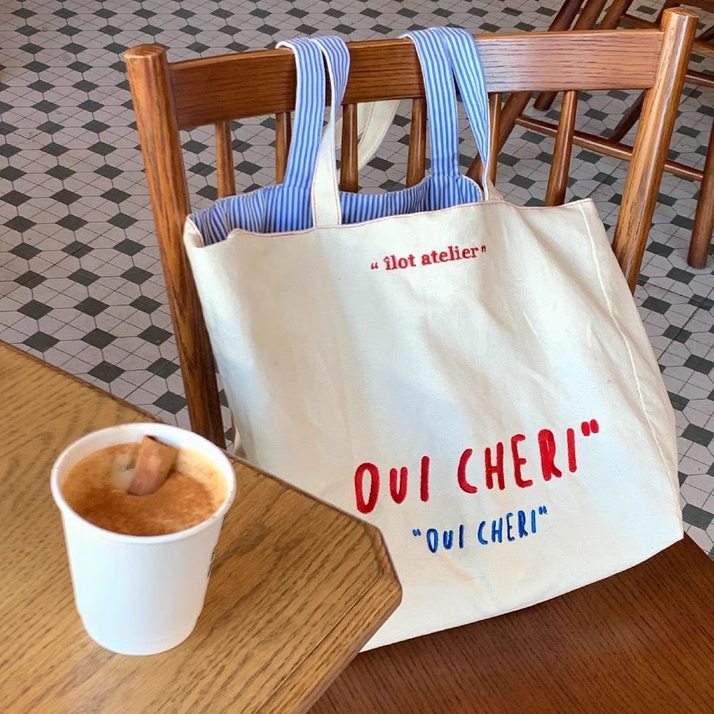 Versatile Double Striped Embro - مراجعة Tote Bag Canvas Print وسعره