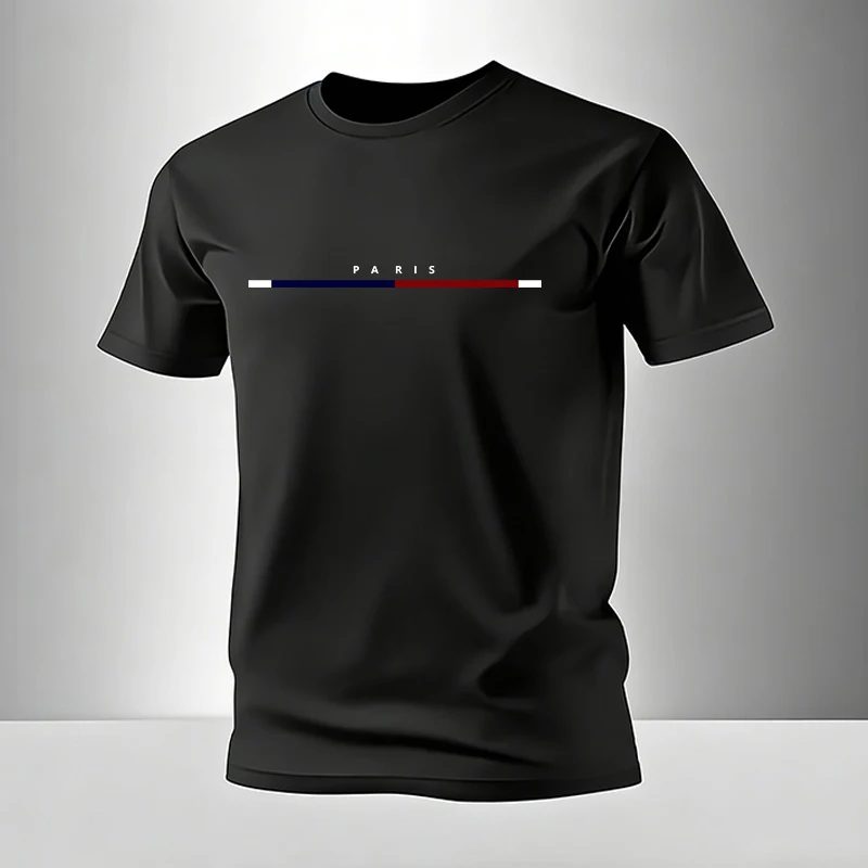 Men's Set T-shirt and Sweatpan - مراجعة Street Fashion In Paris وسعره