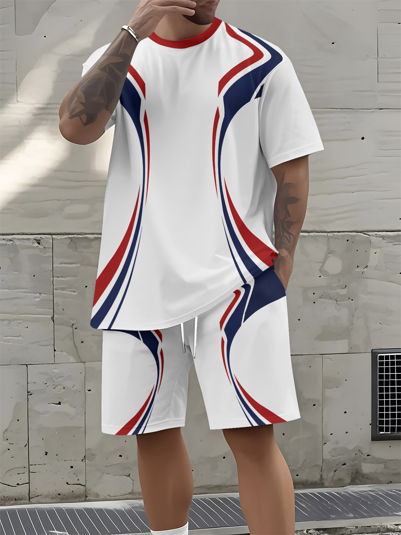 2026 Summer New Men's Short-Sl - مراجعة Street Fashion For 2026 وسعره