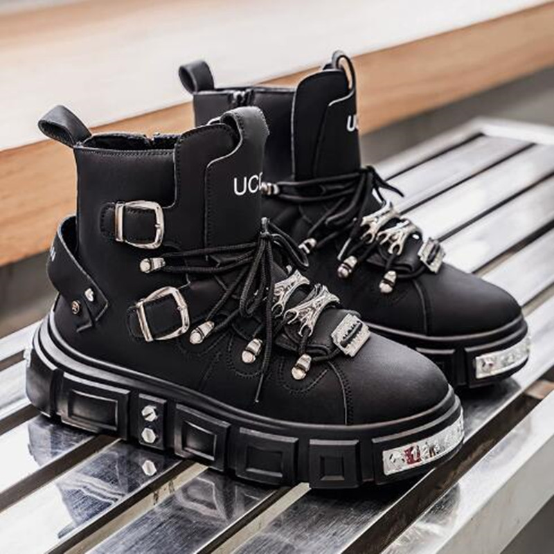 Fashion Rivet Black High top S - مراجعة Street Fashion Luxury وسعره