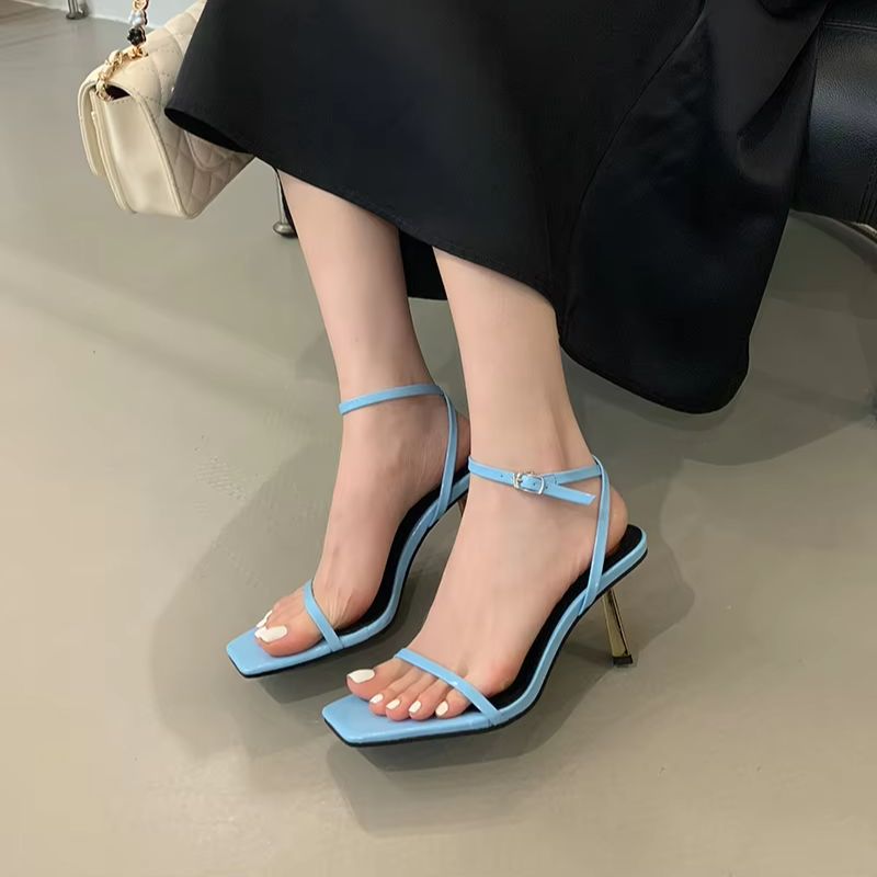 Luxury Metal Thin High Heels W - مراجعة Street Fashion Luxury وسعره