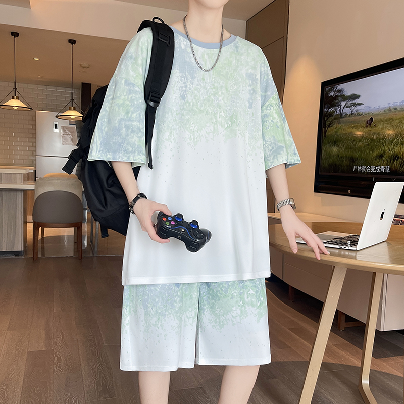 【Top 5-Point Pants】Men's T-Shi - مراجعة Street Fashion China وسعره