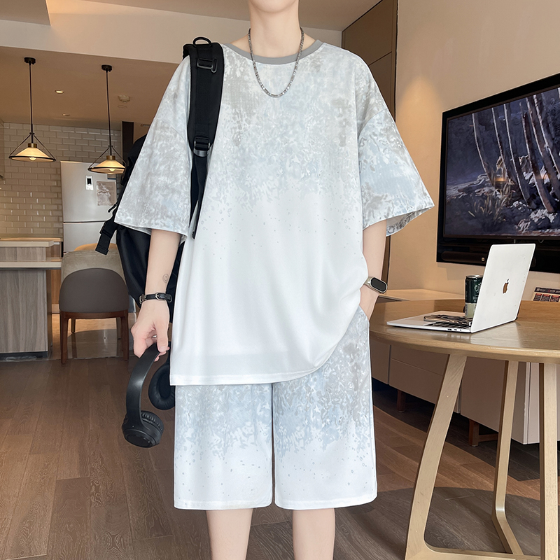 【Top 5-Point Pants】Men's T-Shi - مراجعة Street Fashion China وسعره