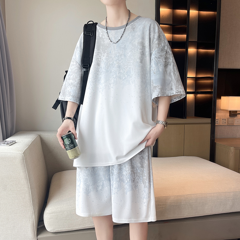 【Top 5-Point Pants】Men's T-Shi - مراجعة Street Fashion China وسعره