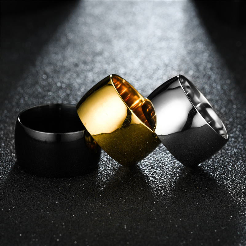 12MM Wide Inner and Outer Ball - مراجعة Street Fashion Rings وسعره