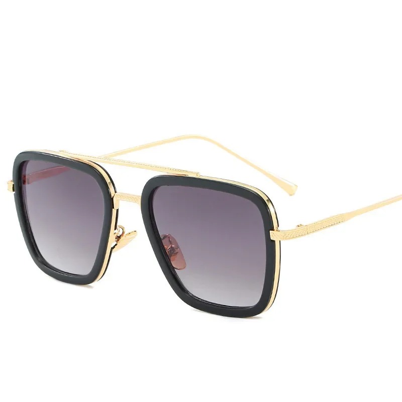 Steam Punk Tony Stark Sunglass - مراجعة Street Fashion Glasses وسعره